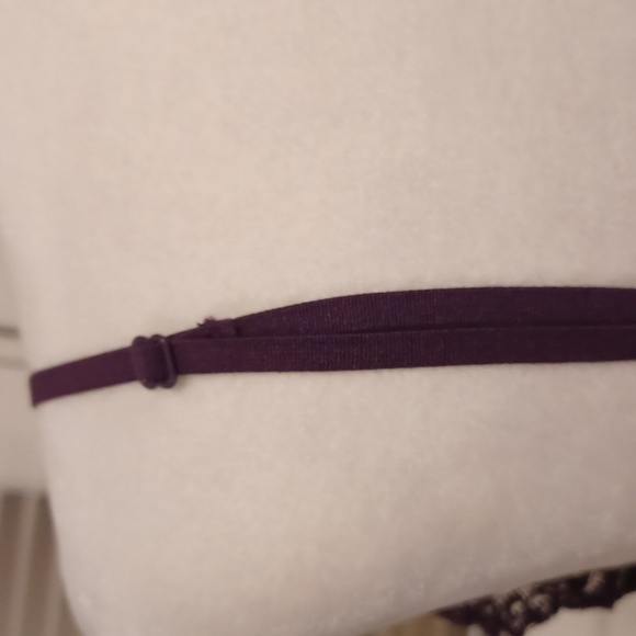 4/$30 Purple Lacy Camisole - Size Medium - Picture 5 of 7
